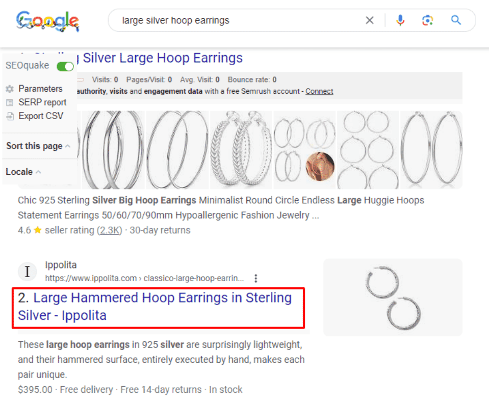 Top1 - Top3 in SERPs image 1