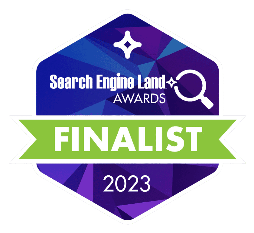 CB/I digital in the finalist of the Search Engine Land - Best overall SEO initiative – Enterprise