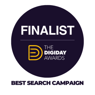 CB/I Digital was named in the Top 5 for Best Search Campaign from The Digiday Awards - an award that recognizes our outstanding digital marketing services.